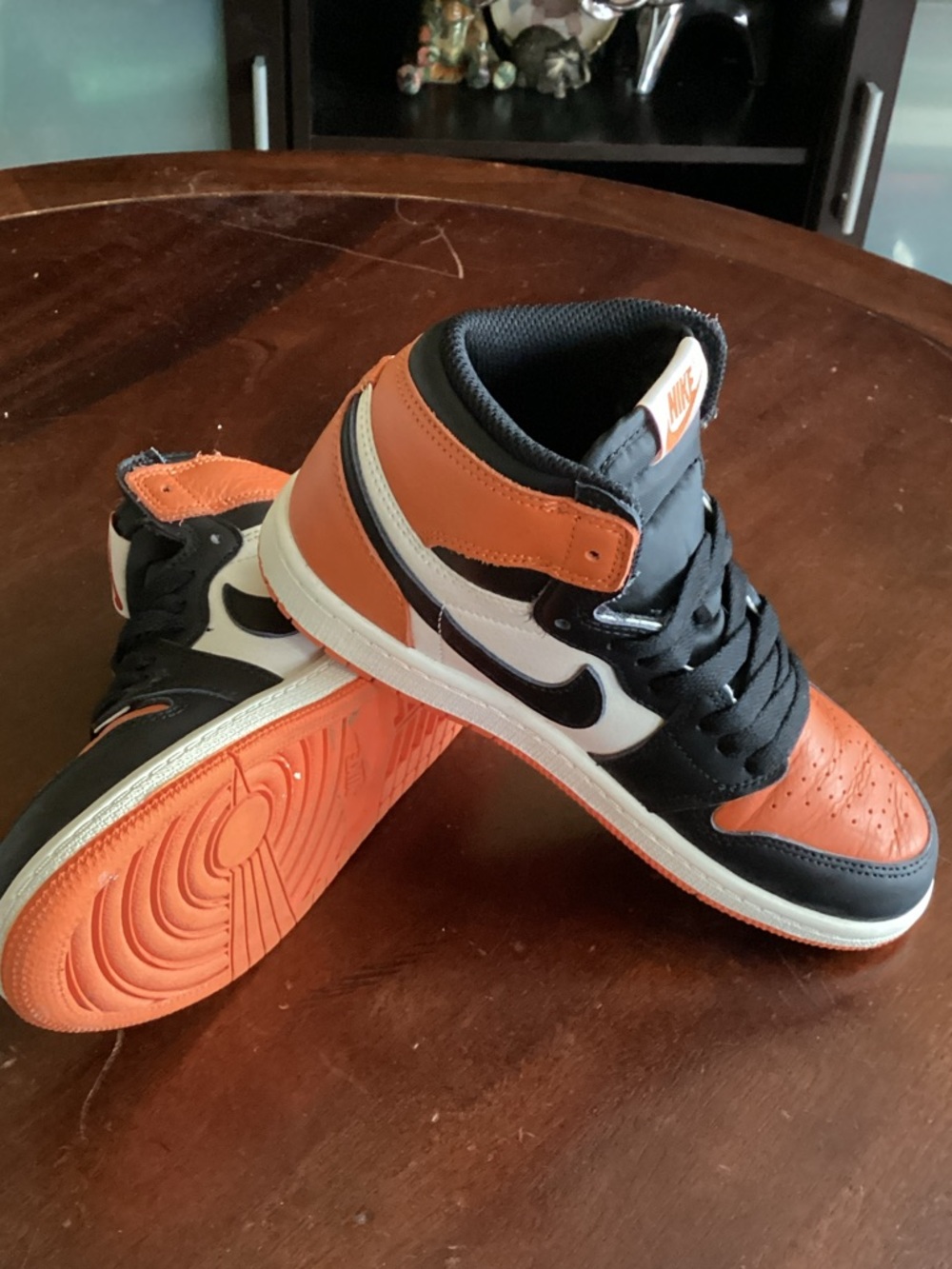 Nike Air Jordan 1 Retro High OG Shatter Backboard - Black, Orange